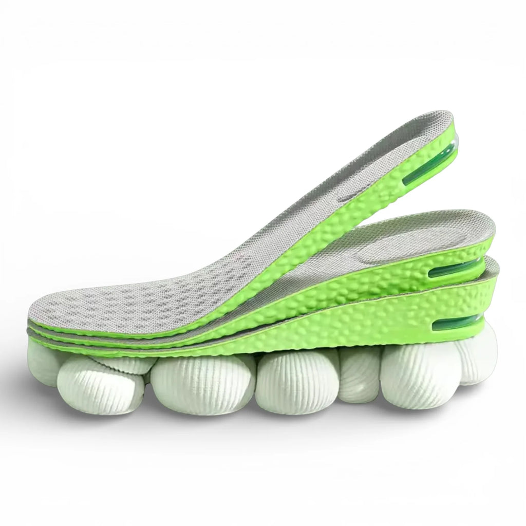 Popcorn Height Increase Insoles – Comfortable Elevator Shoe Inserts for Men & Women