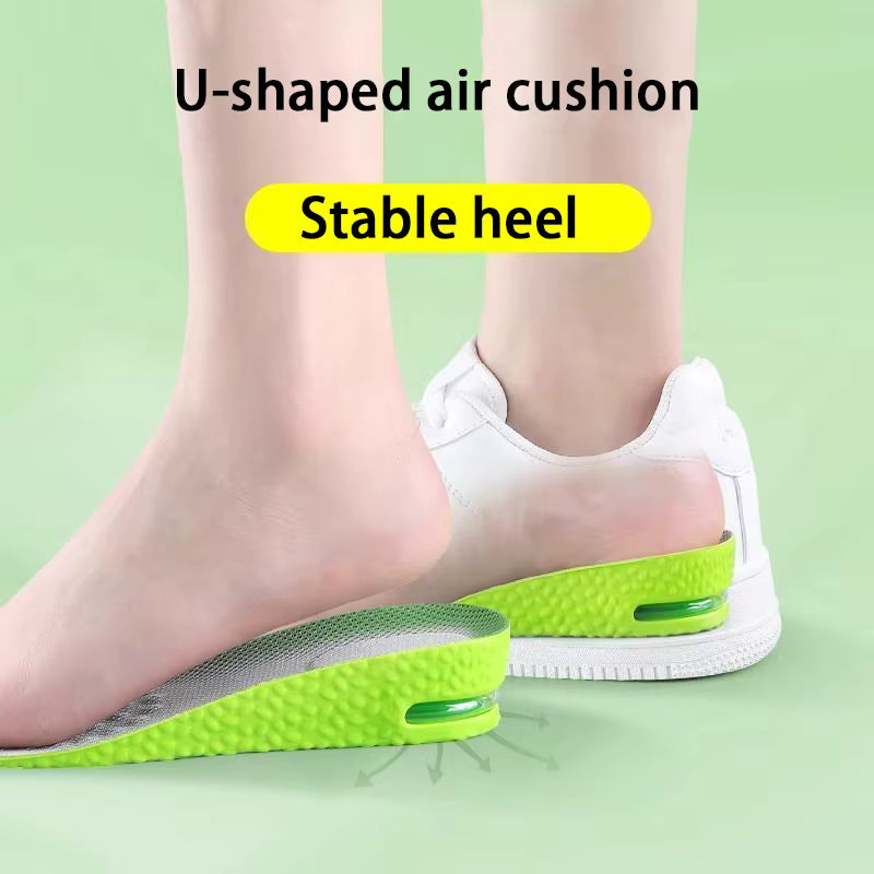 Popcorn Height Increase Insoles – Comfortable Elevator Shoe Inserts for Men & Women