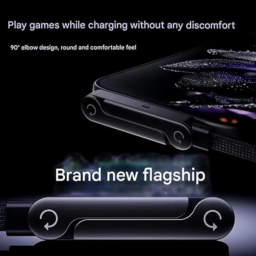 240W 2-in-1 C to C Fast Charging Cable with Phone Stand